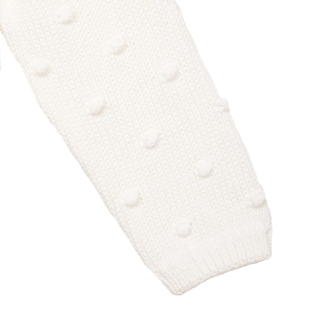 Kaisli-neuletakki, luonnonvalkoinen