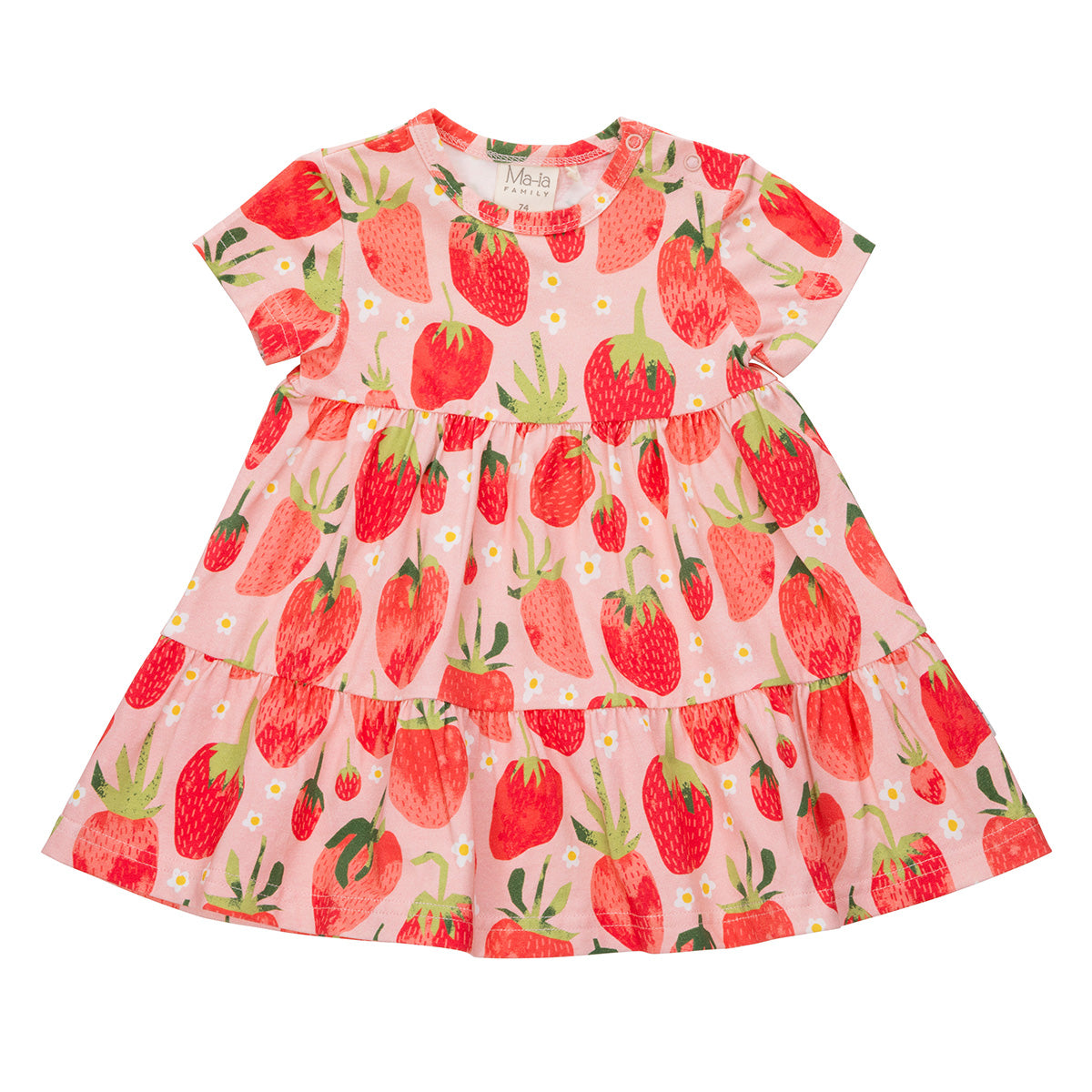 Fragola-mekko vauvalle, roosa