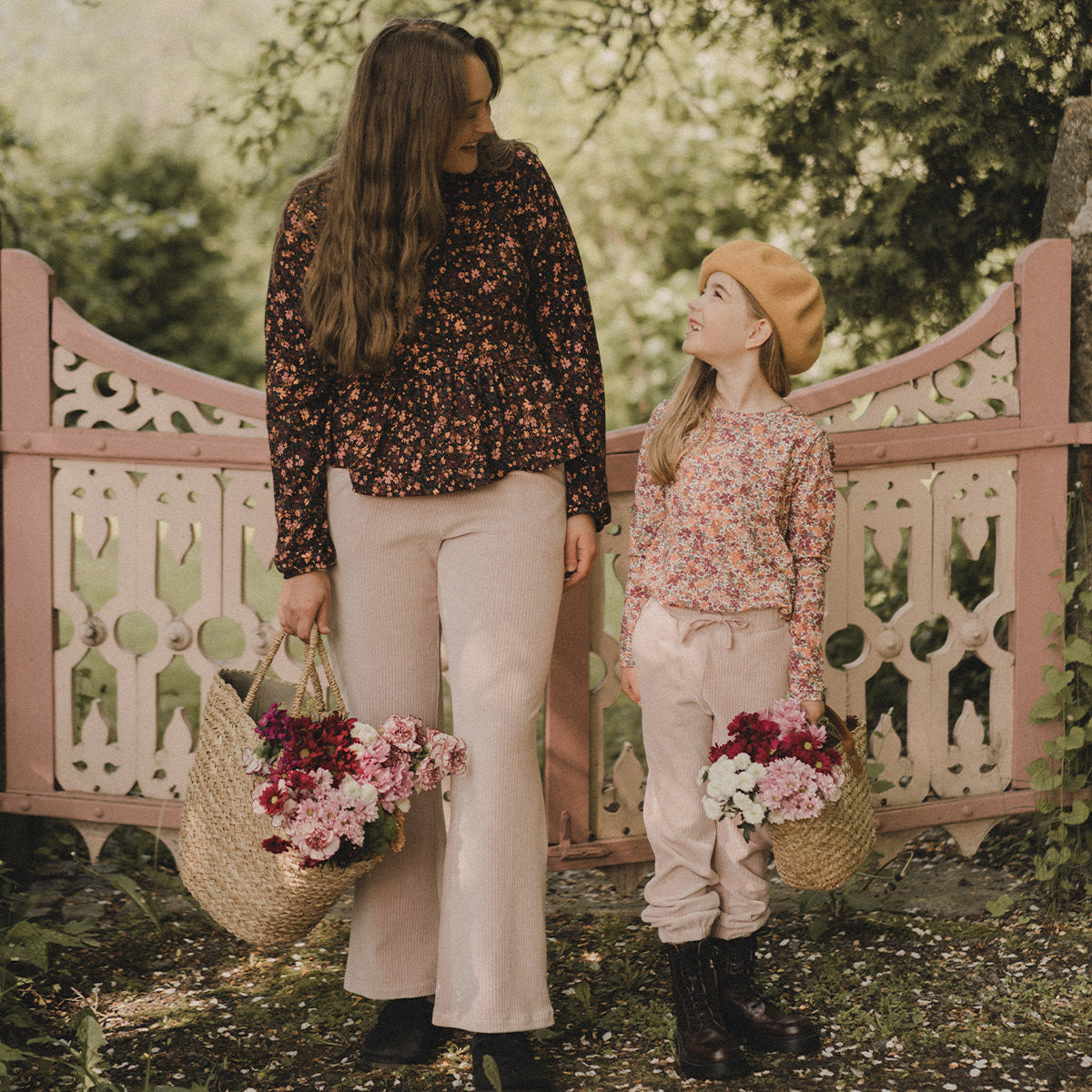 Lumina-housut aikuisille, roosa