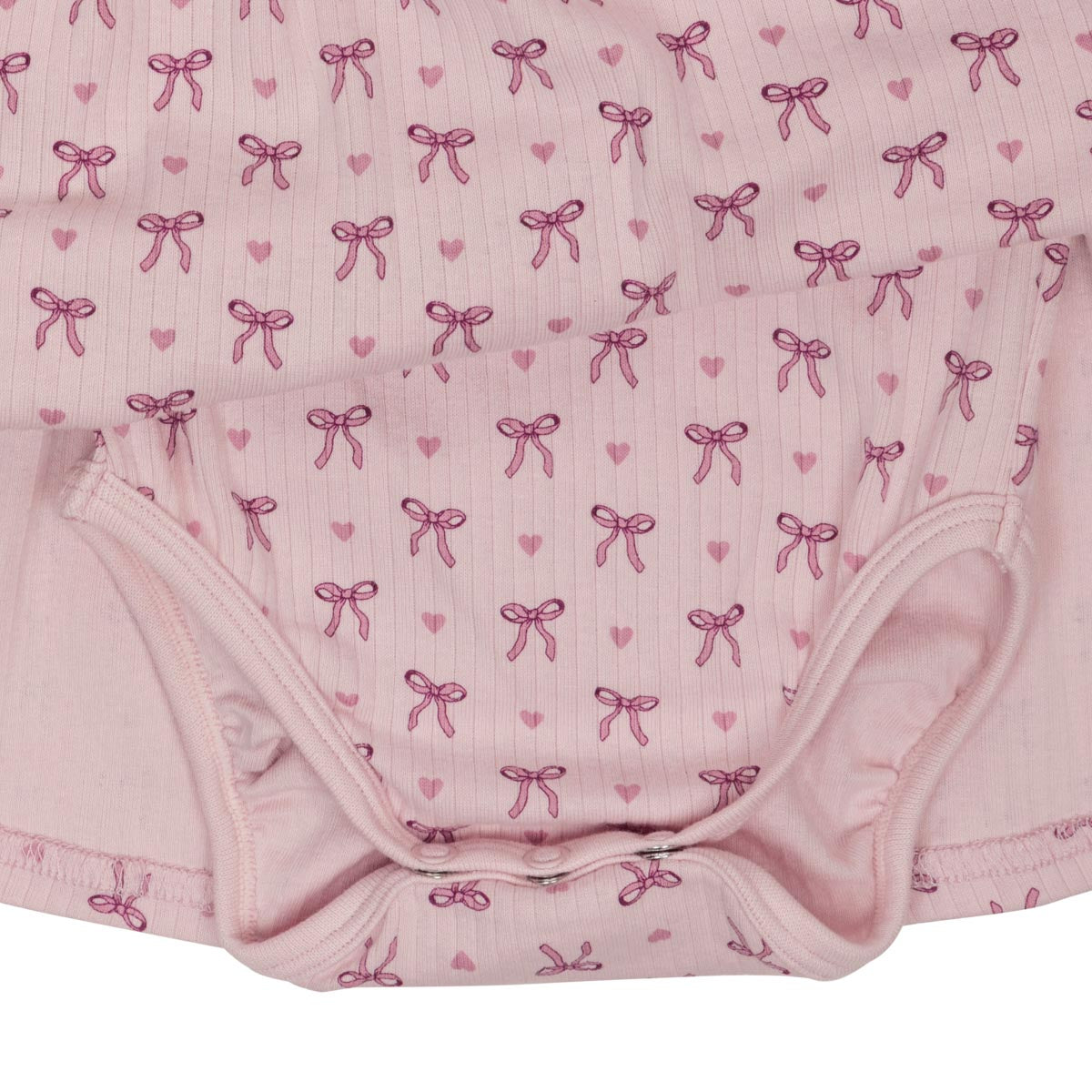 Bowsome-bodymekko vauvalle, roosa