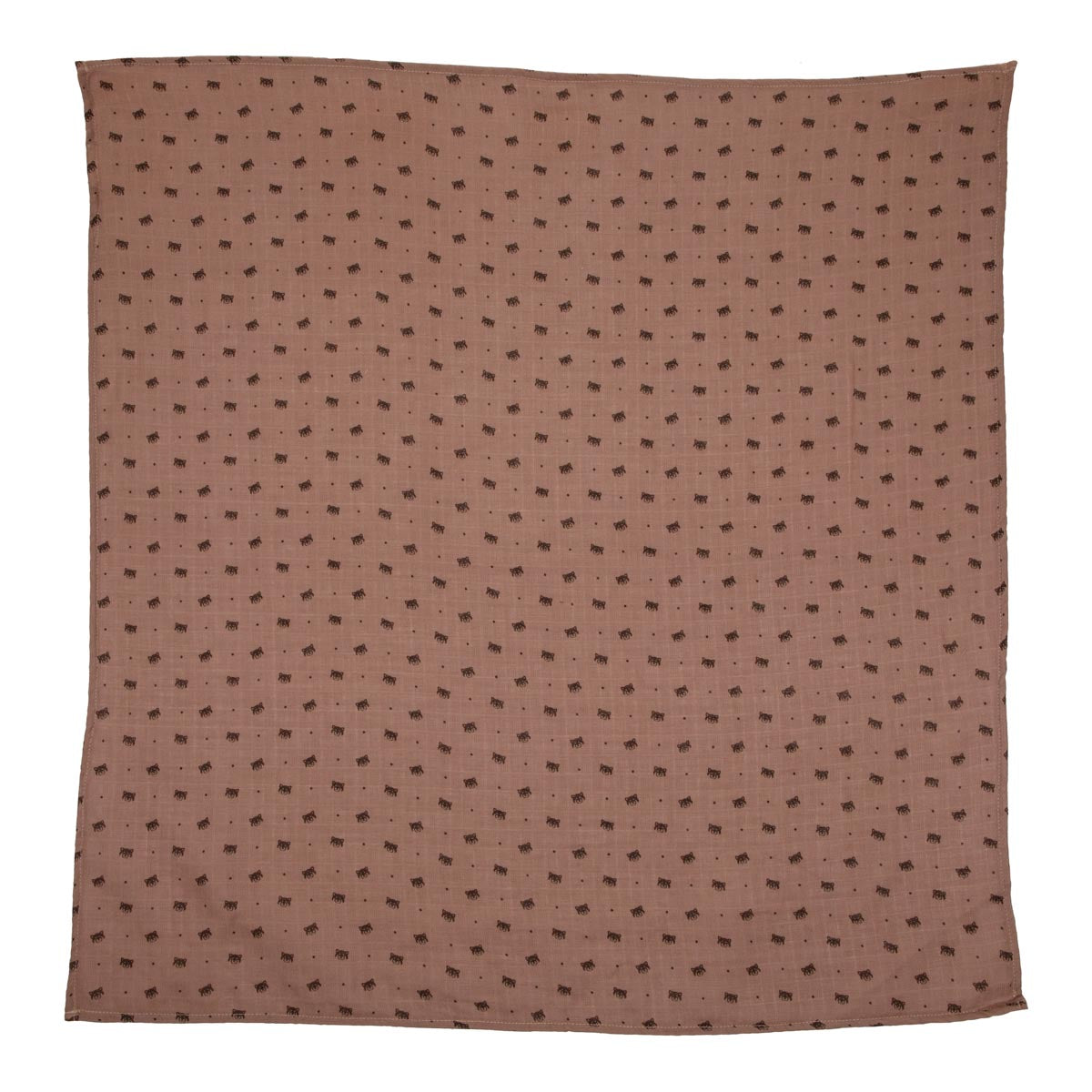 Pikkupanda-musliiniliina, 2 kpl, nougat