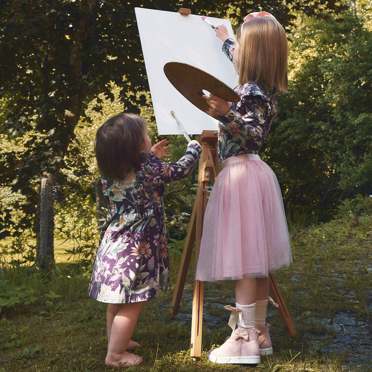 Kissanminttu-mekko vauvalle, violetti
