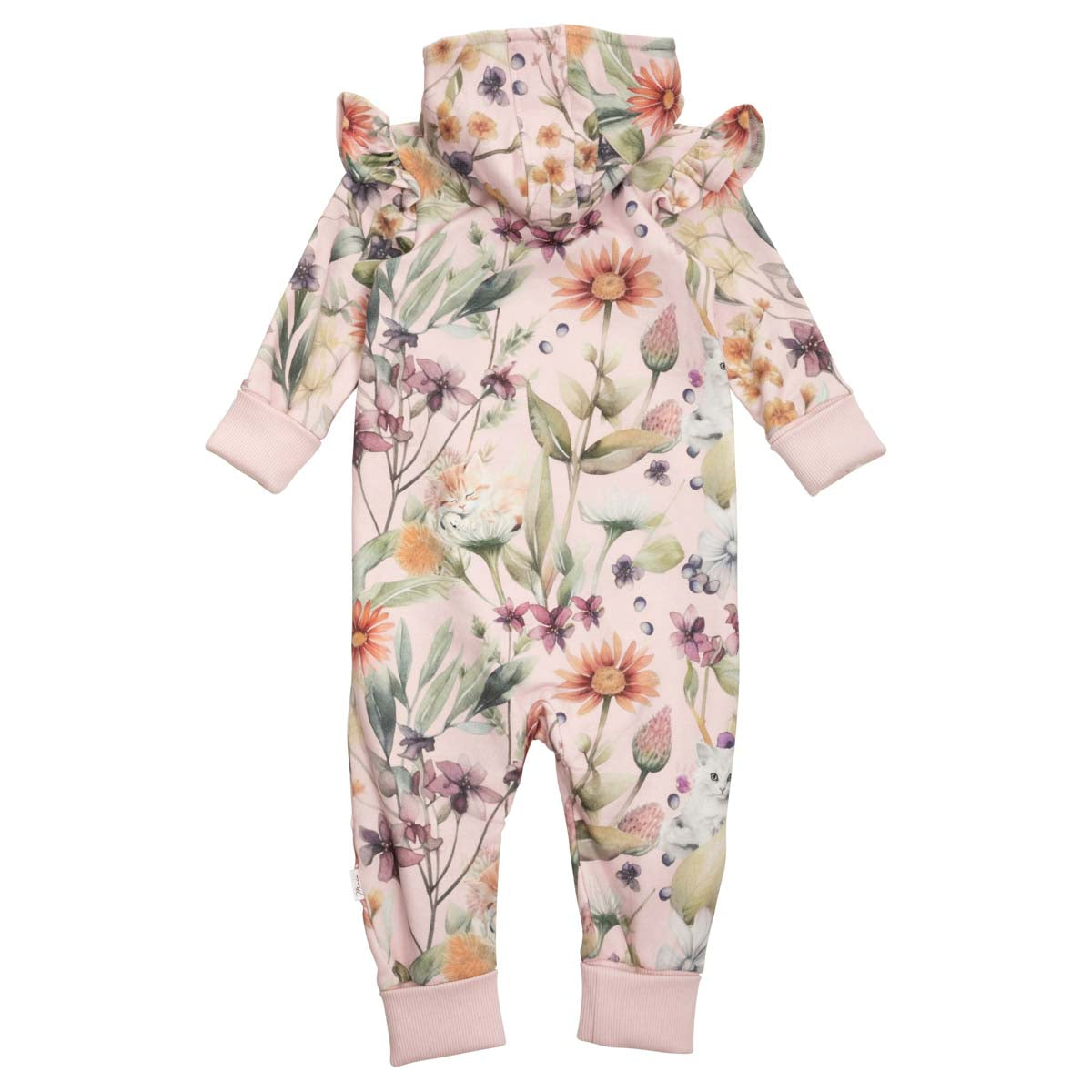 Kissanminttu-haalari vauvalle, vaaleanpunainen