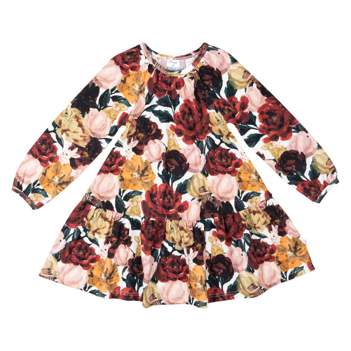 Bloomy-mekko, tummanpunainen