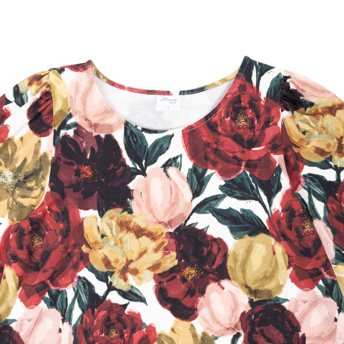 Laura-mekko, Bloomy, tummanpunainen