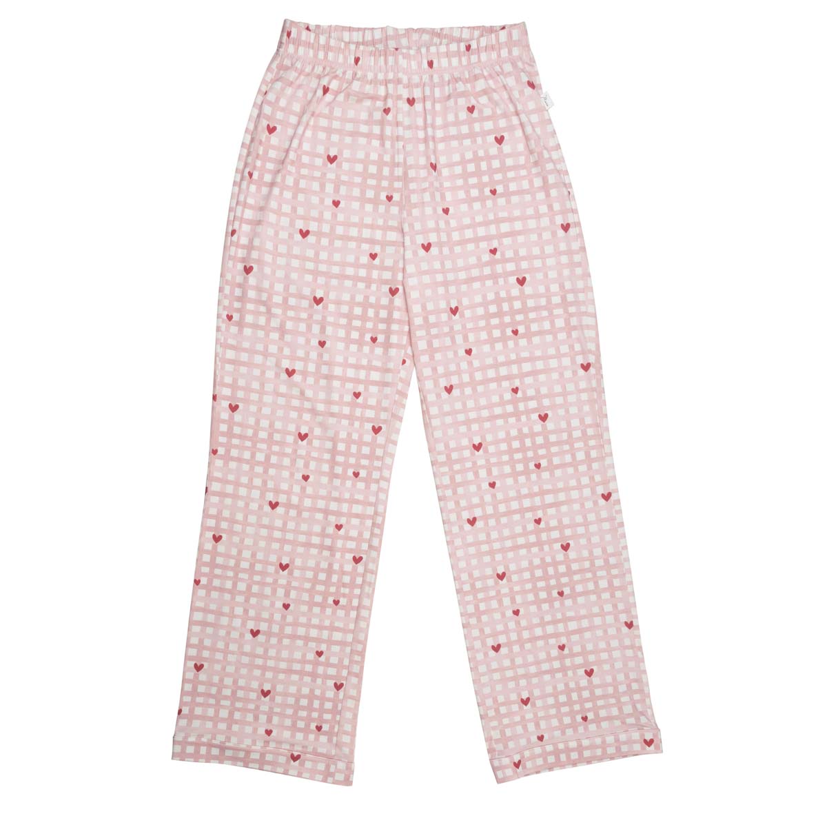 Aava-pyjama, Herttaruutu, vaaleanpunainen