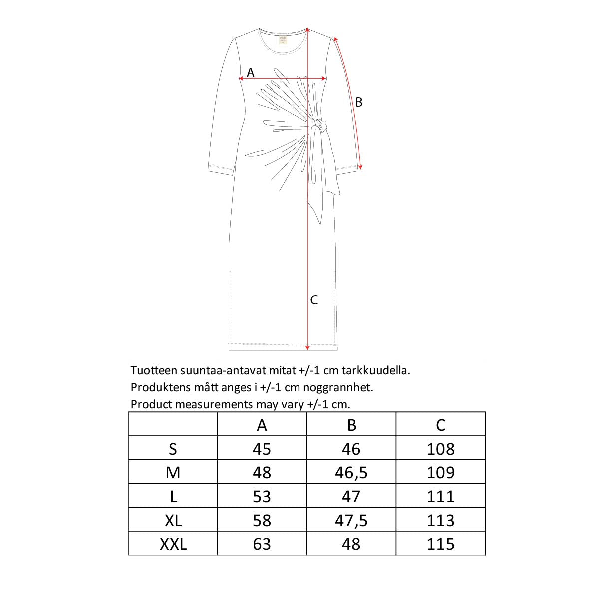 Katarina-mekko, Orvokki, vihreä