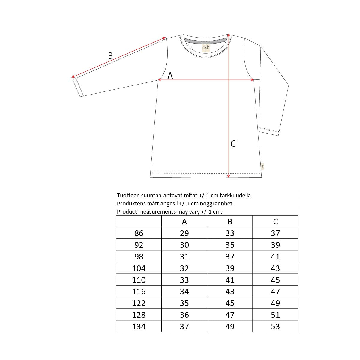 Orvokki-paita, beige