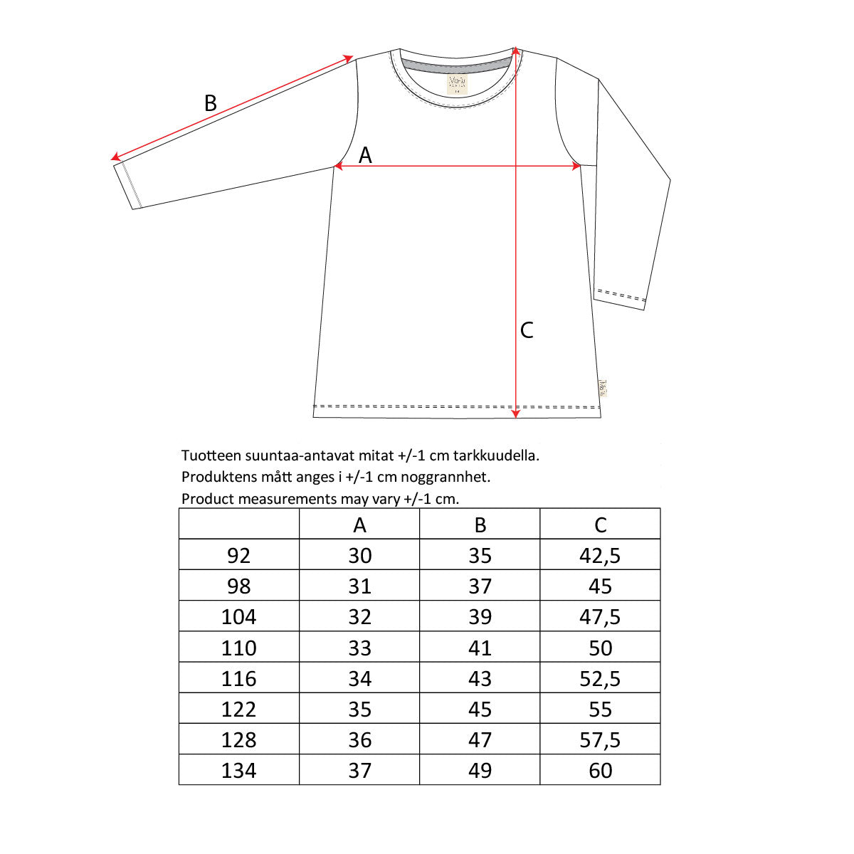 Kissanminttu-paita, vaaleanpunainen