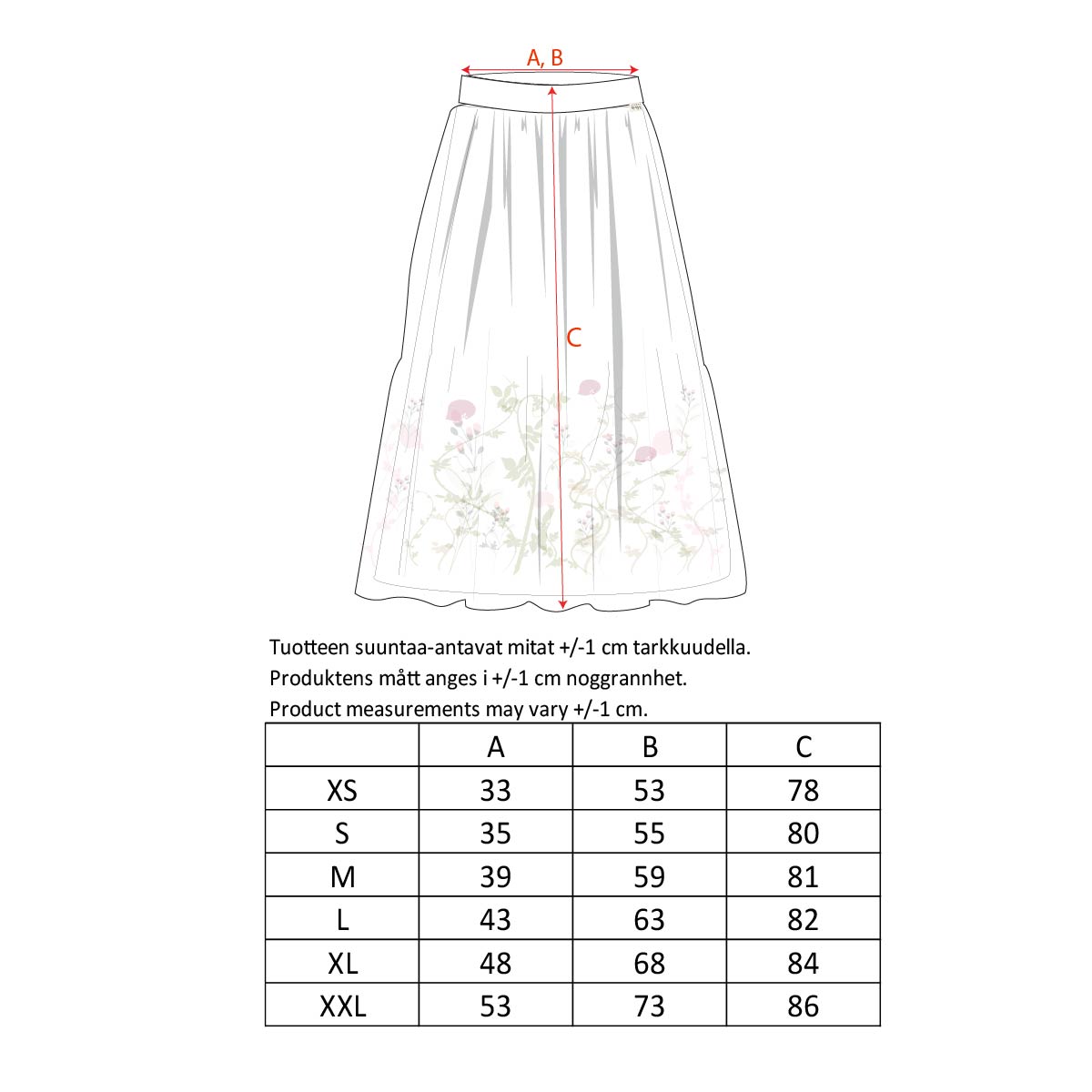 Annette-tyllihame, musta