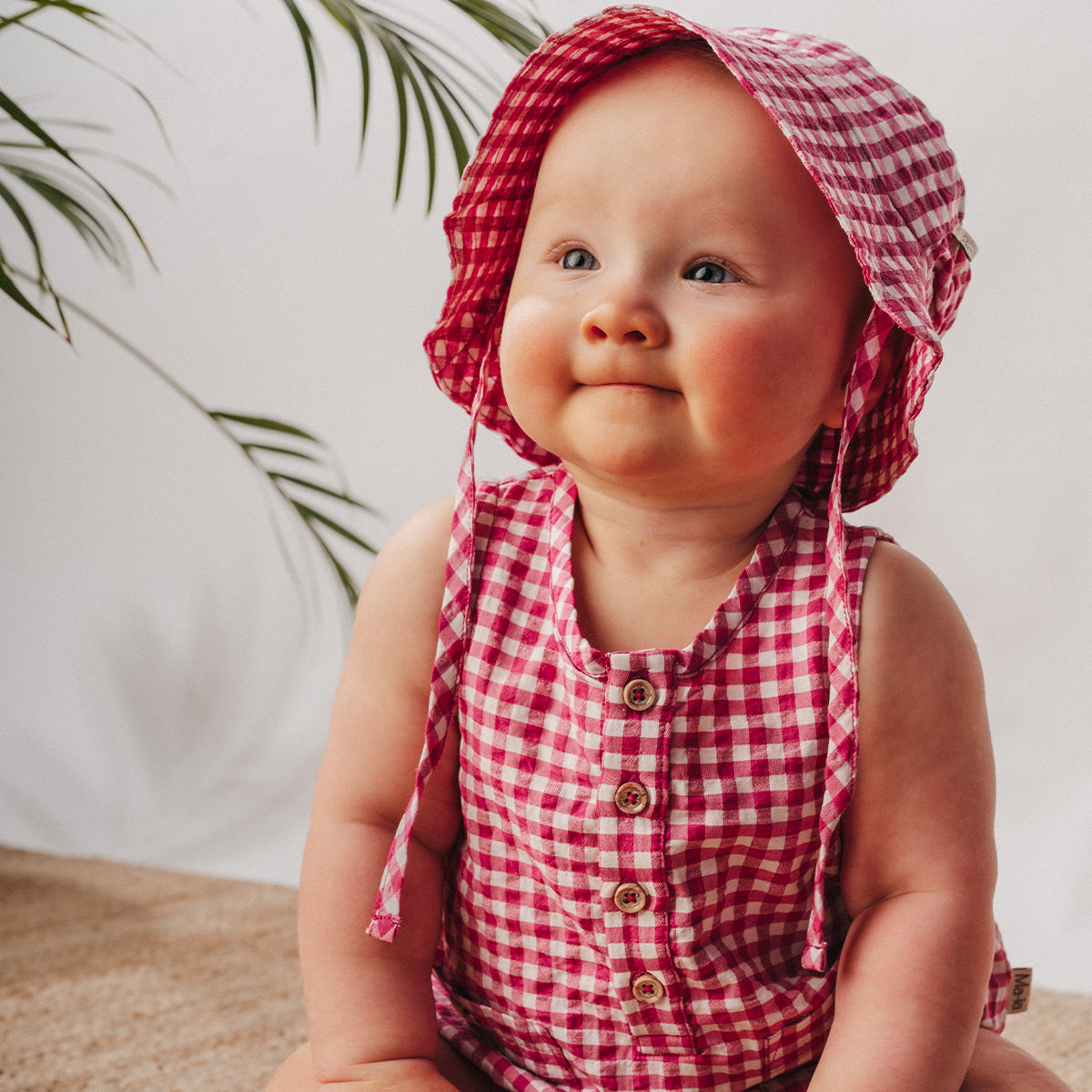 Jun-hattu vauvalle, pinkki