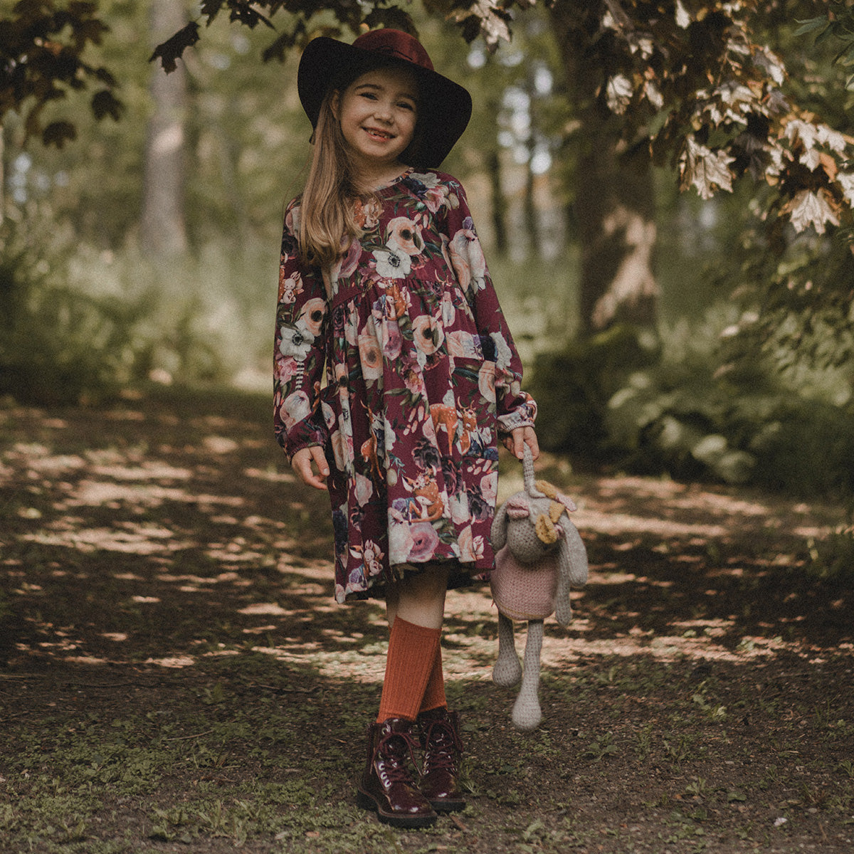 Bambi-mekko, violetti