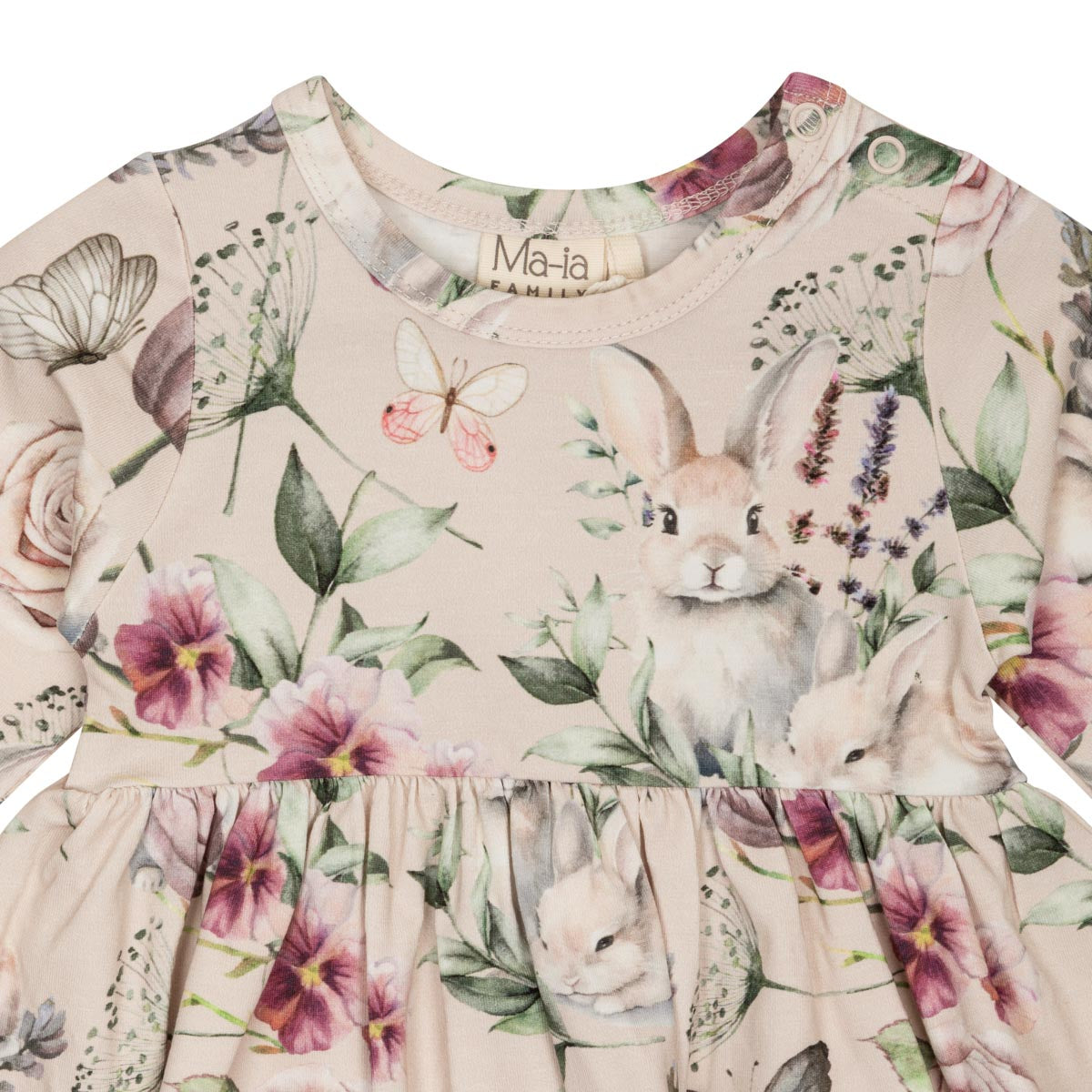 Orvokki-mekko vauvalle, beige