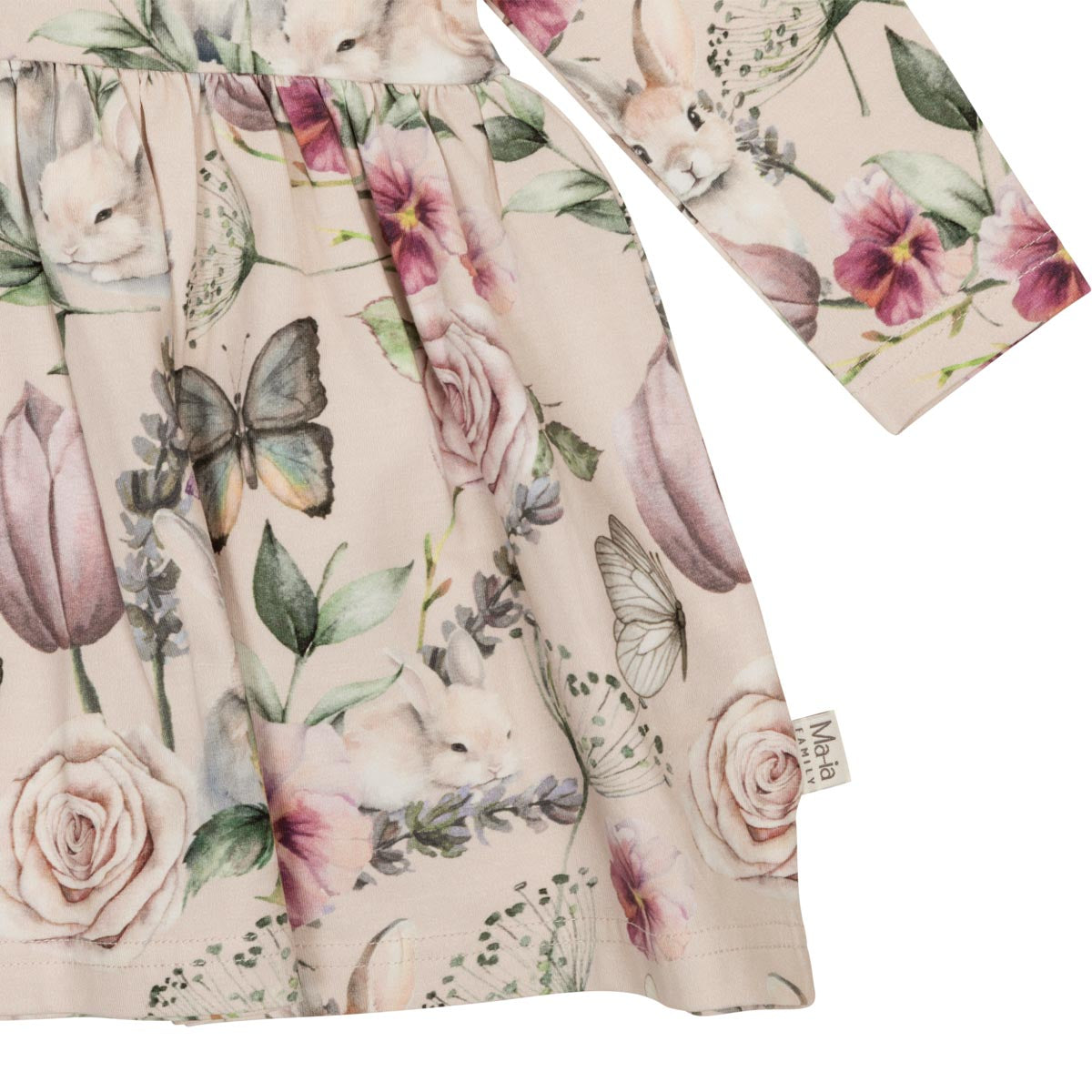 Orvokki-mekko vauvalle, beige