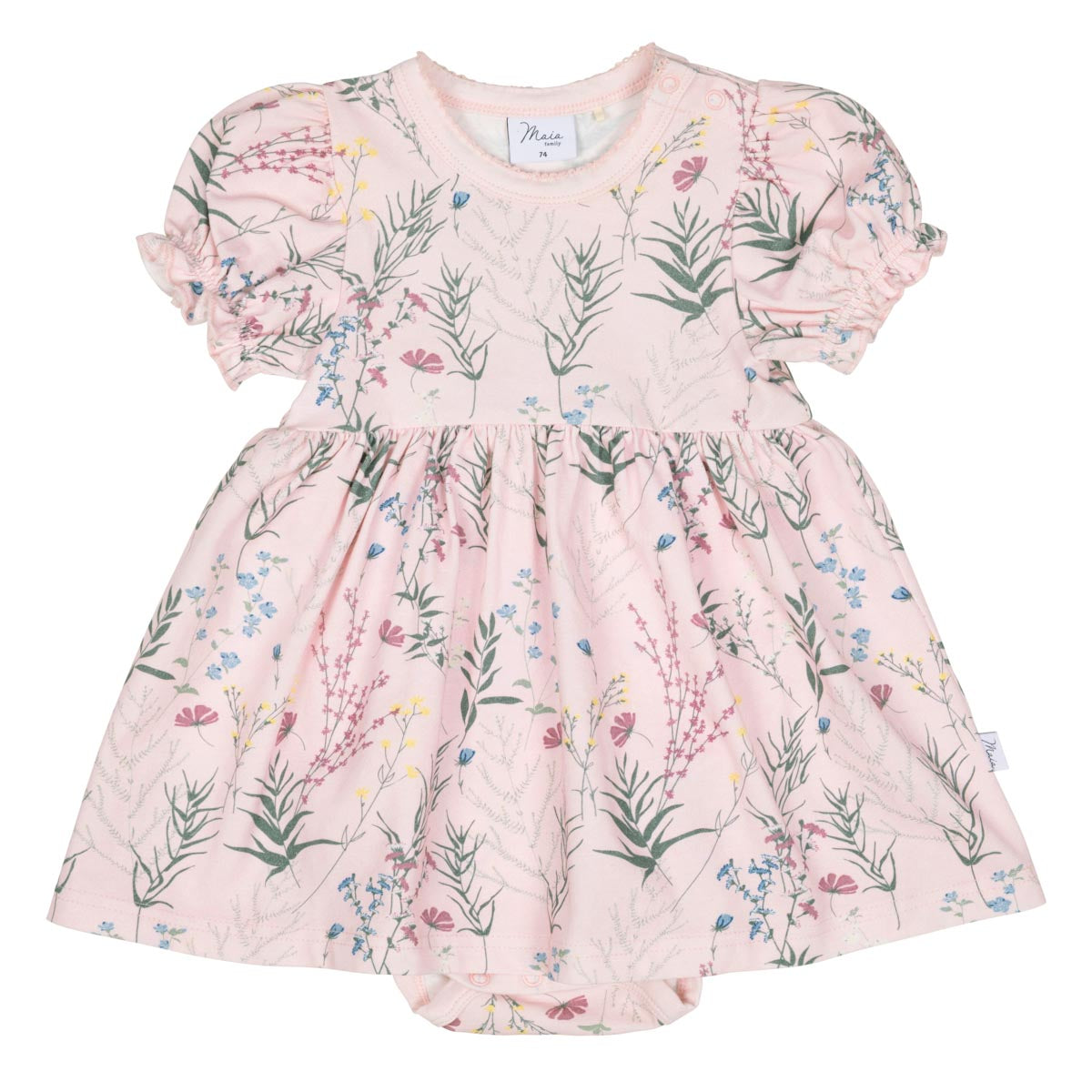 Timjami-bodymekko, lyhythihainen, vaaleanpunainen