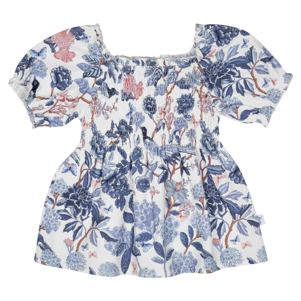 Sinilintu-pusero, luonnonvalkoinen