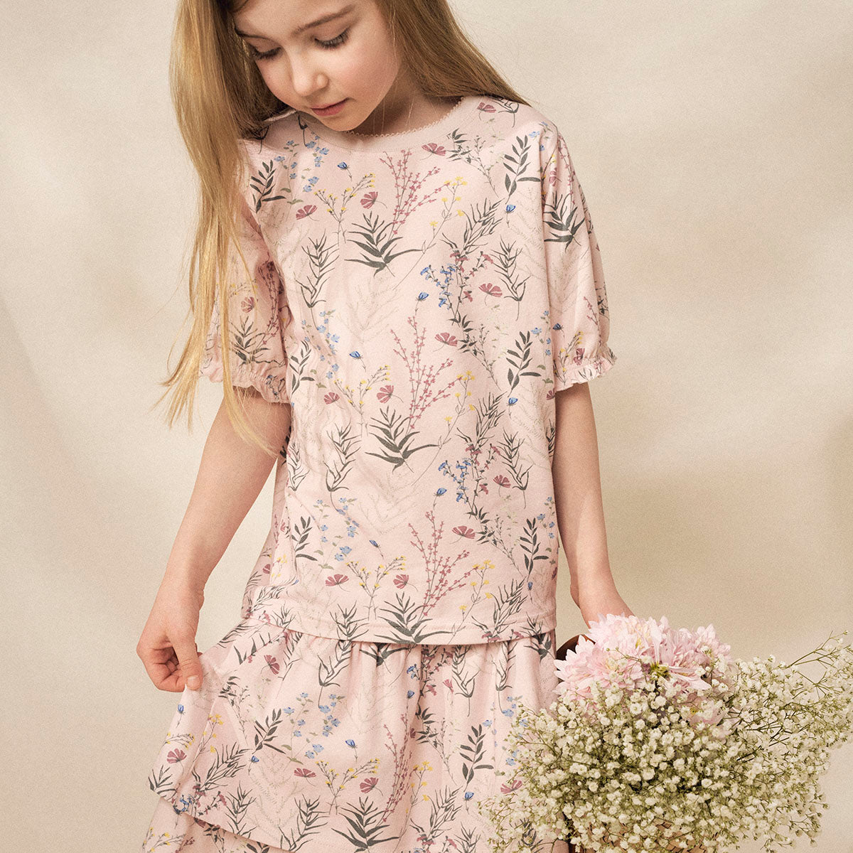 Timjami-t-paita, vaaleanpunainen