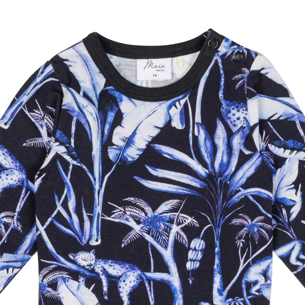 Sademetsä-body, tummansininen