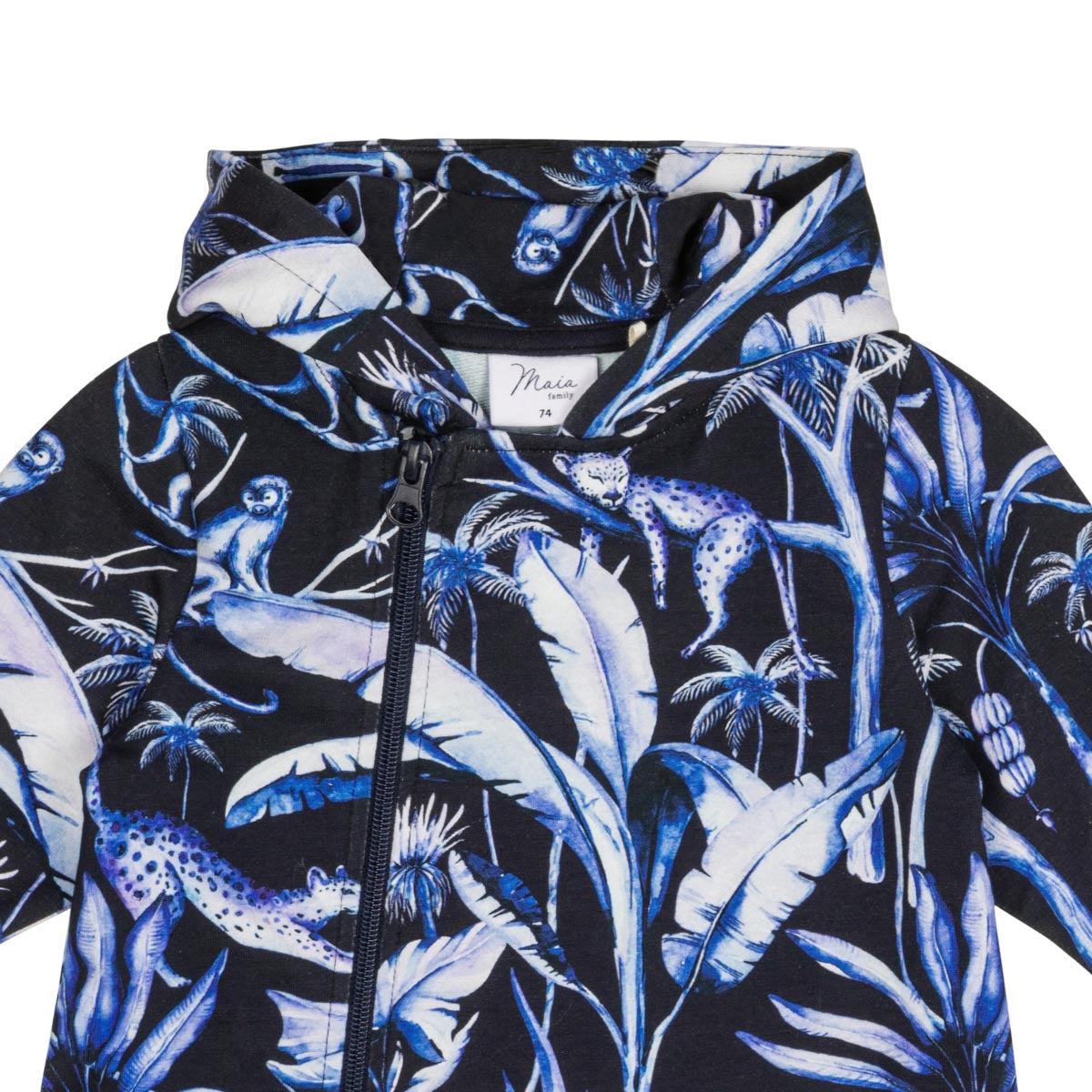 Sademetsä-haalari vauvalle, tummansininen