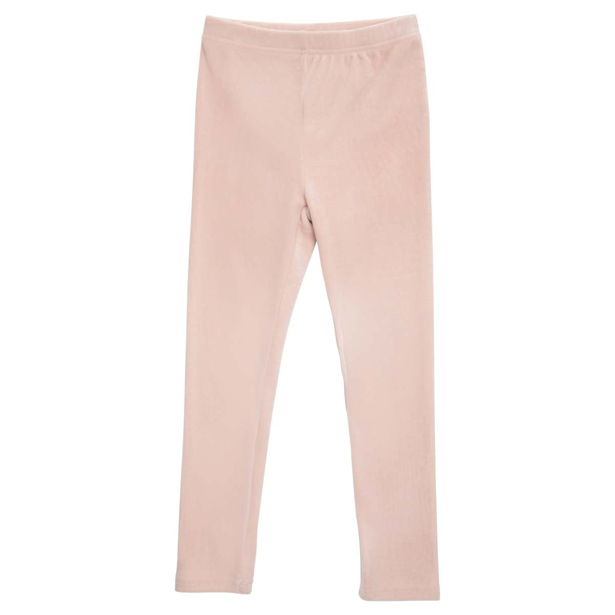 Elisa-veluurileggingsit, vaaleanpunainen