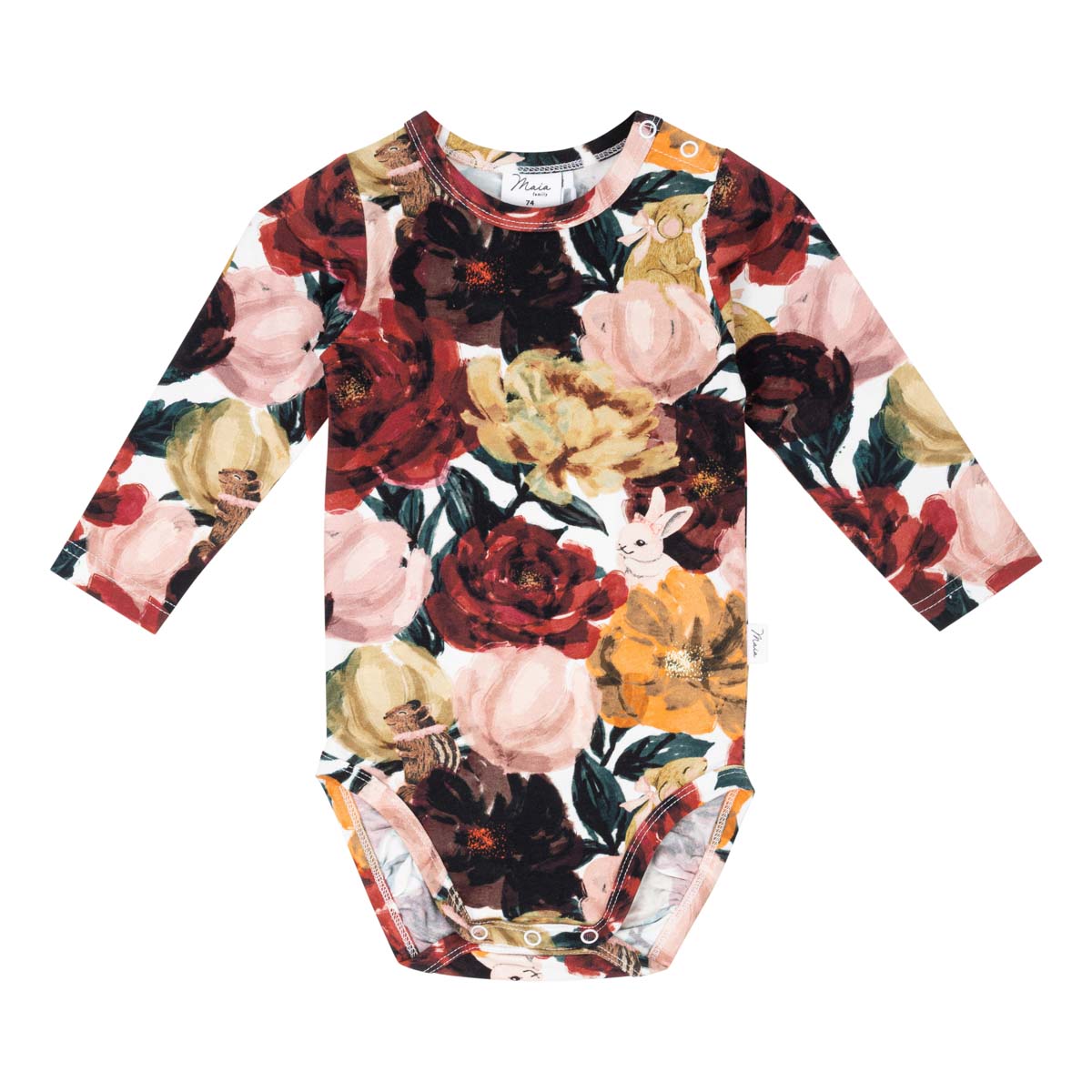 Bloomy-body, tummanpunainen