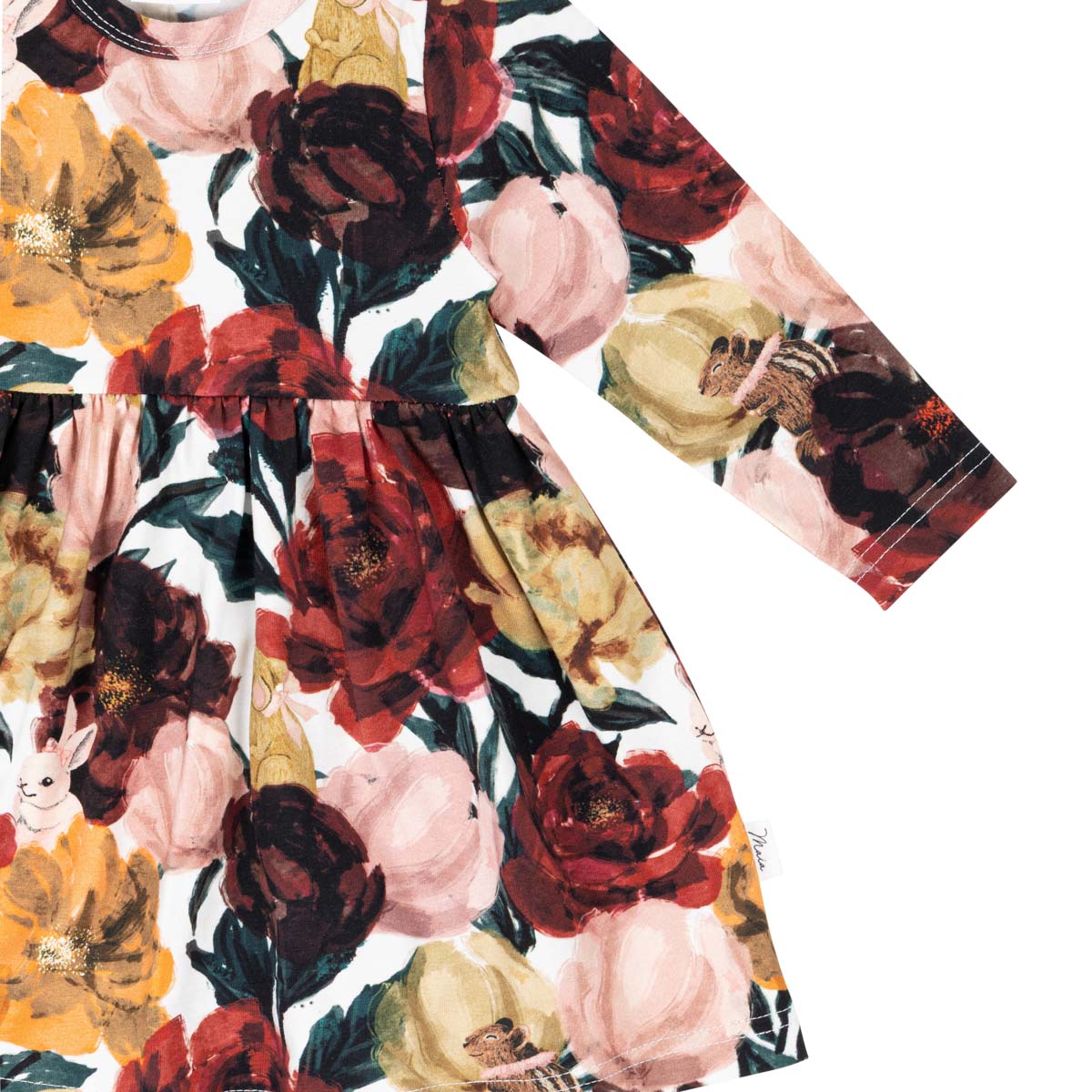 Bloomy-bodymekko, tummanpunainen