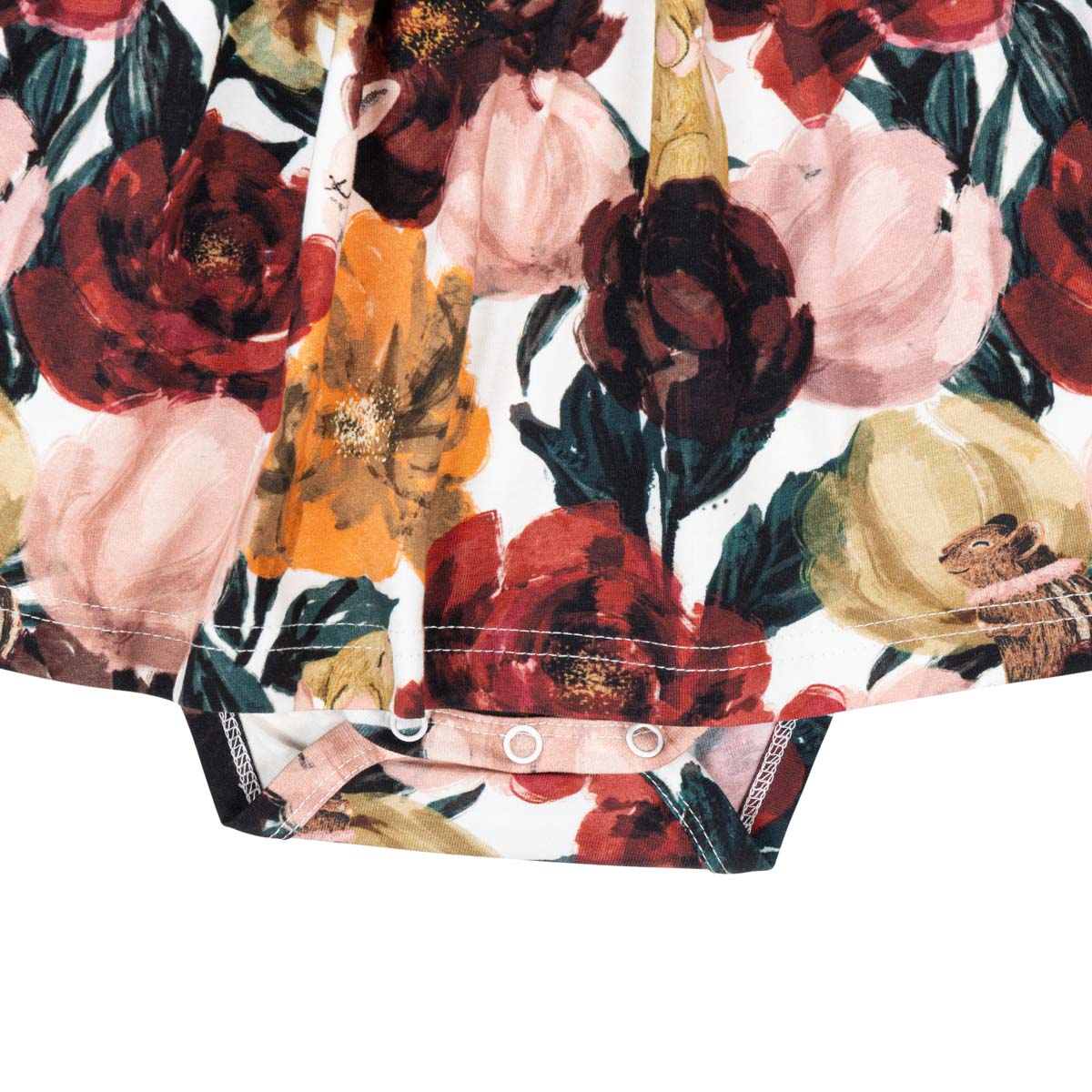 Bloomy-bodymekko, tummanpunainen