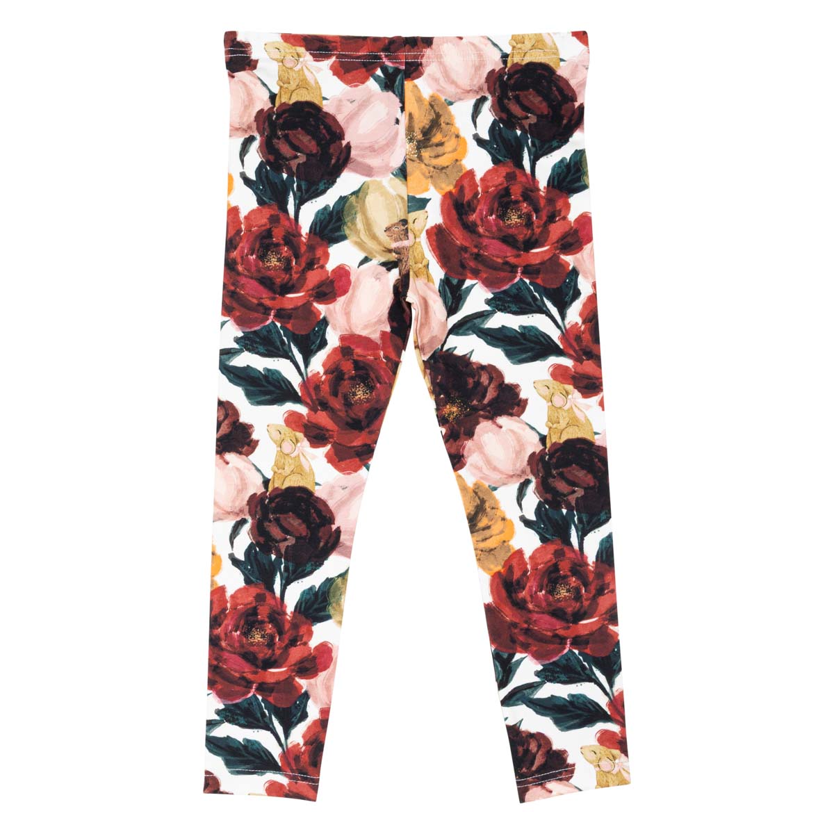 Bloomy-leggingsit, tummanpunainen