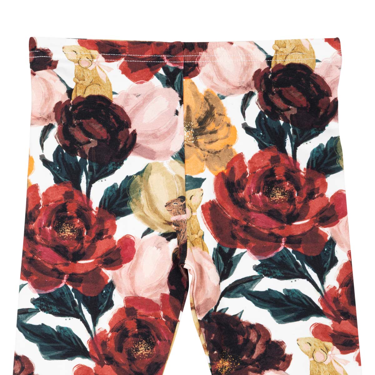 Bloomy-leggingsit, tummanpunainen