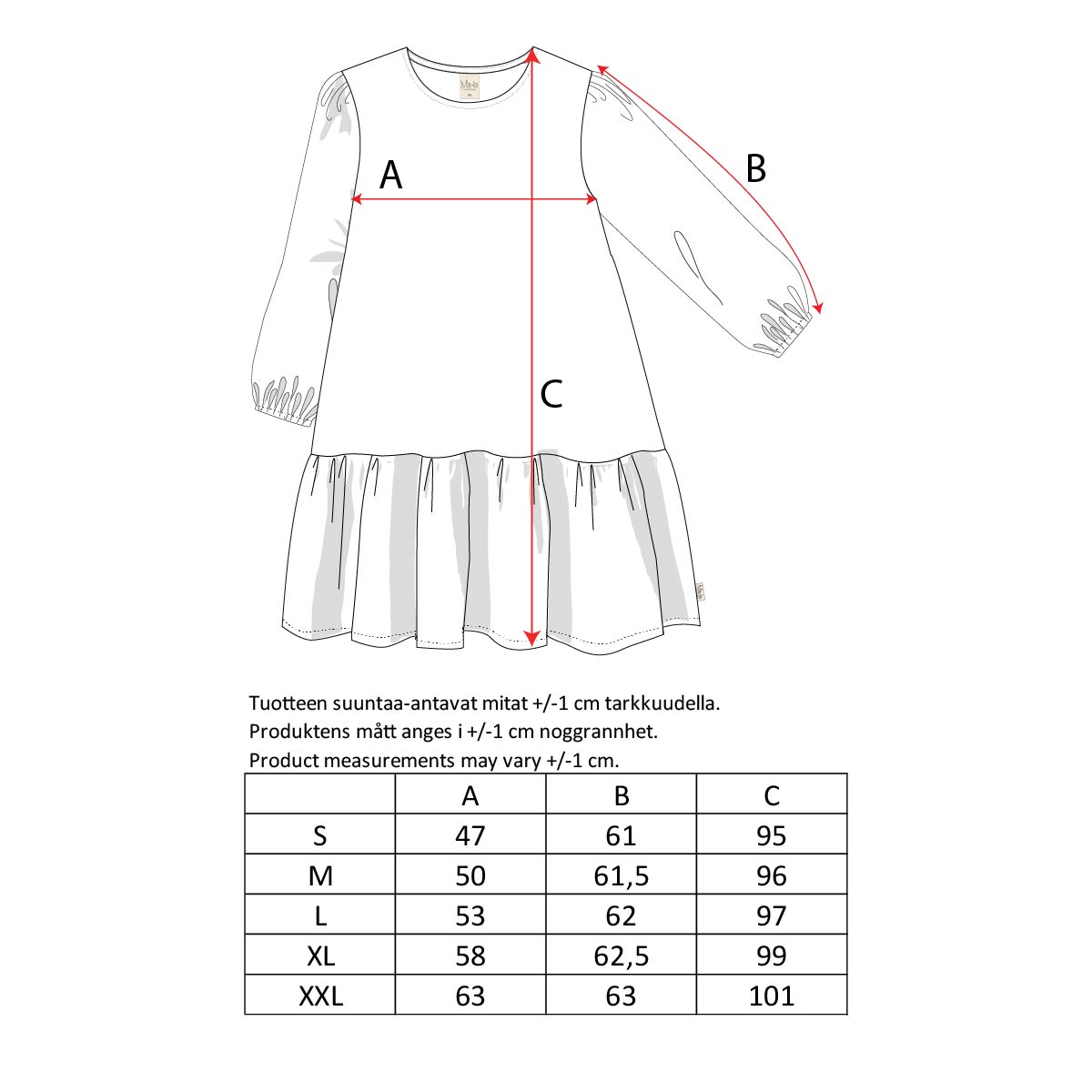 Laura-mekko, Orvokki, roosa