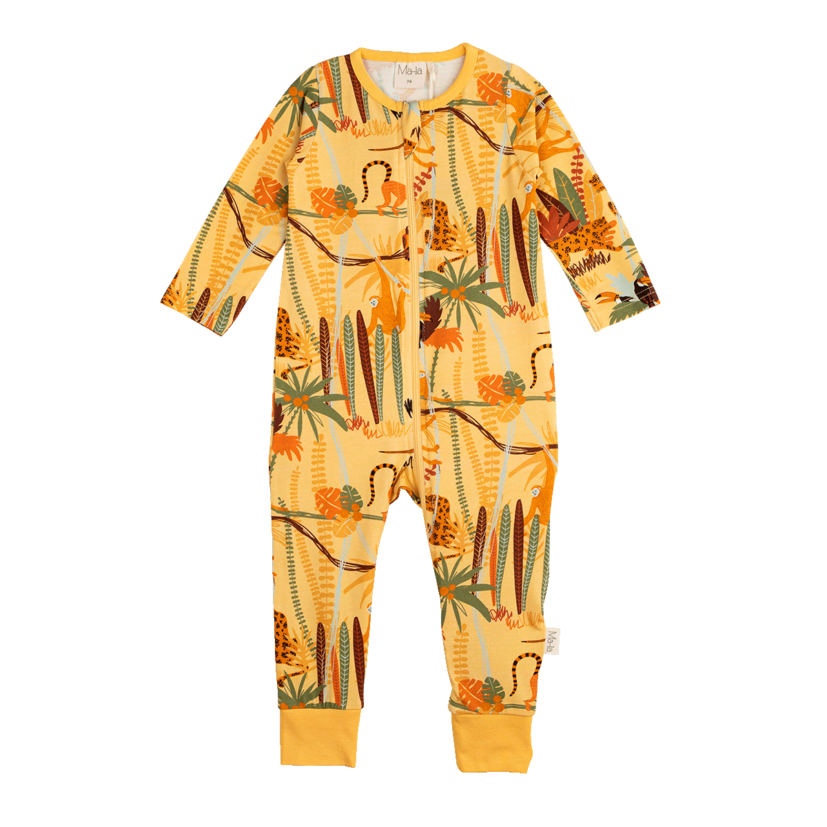 Gibboni-pyjama, oljenkeltainen