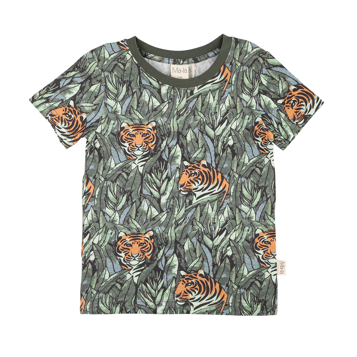 Tiikeri t-paita, vihreä